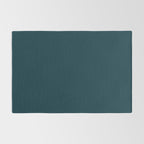 Dark Teal x Solid Color Rug Gallery Image 2
