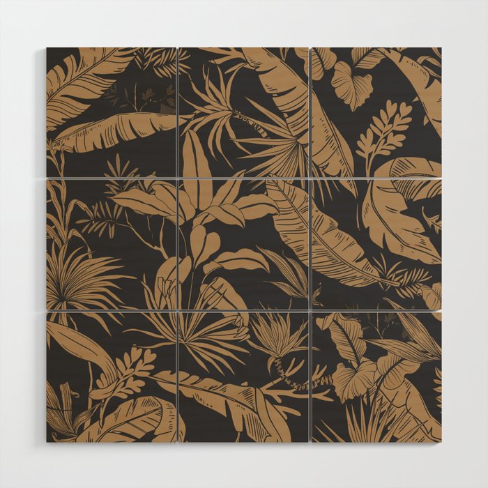 Tropical night heat Wood Wall Art Gallery Image 1