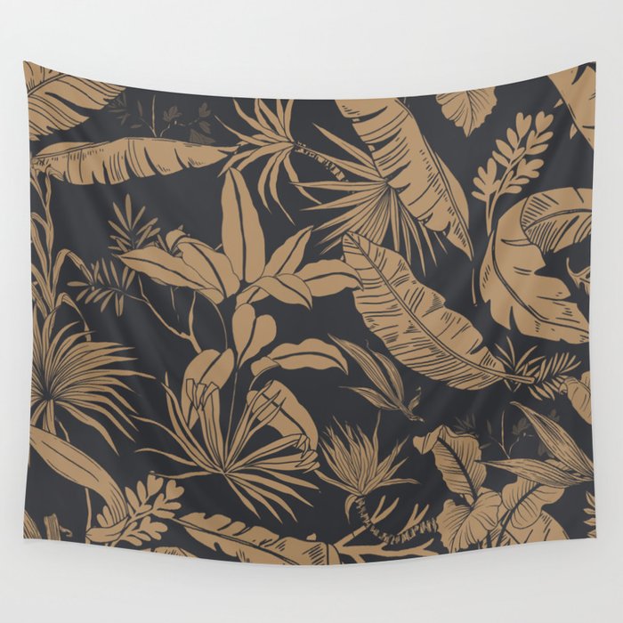 Tropical night heat Wall Tapestry Gallery Image 1