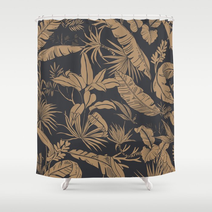 Tropical night heat Shower Curtain Gallery Image 1