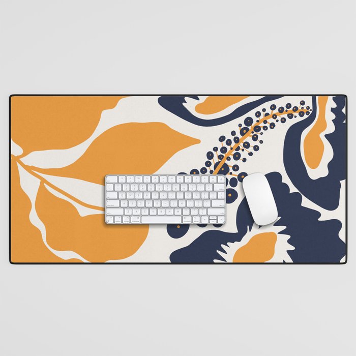big blooming  Desk Mat Gallery Image 1