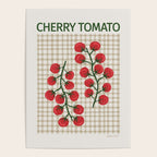 Cherry Tomato Plaid Farmers Market Poster Gallery Image 4