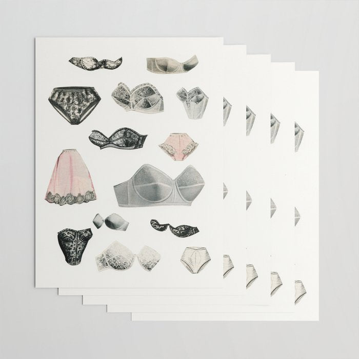 Lingerie Wrapping Paper Gallery Image 3