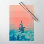Looking right into the Eye of the Summer Wrapping Paper Gallery Image 1