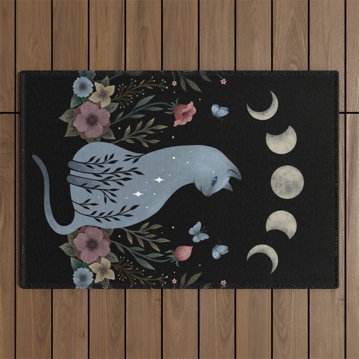 Cat on the Hill Outdoor Rug Gallery Image 1