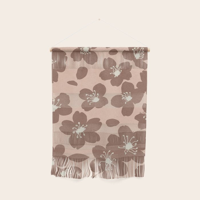 Mocha Blossoms Harmony Wall Hanging Gallery Image 1