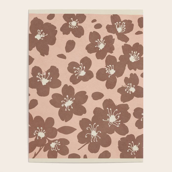 Mocha Blossoms Harmony Poster Gallery Image 4