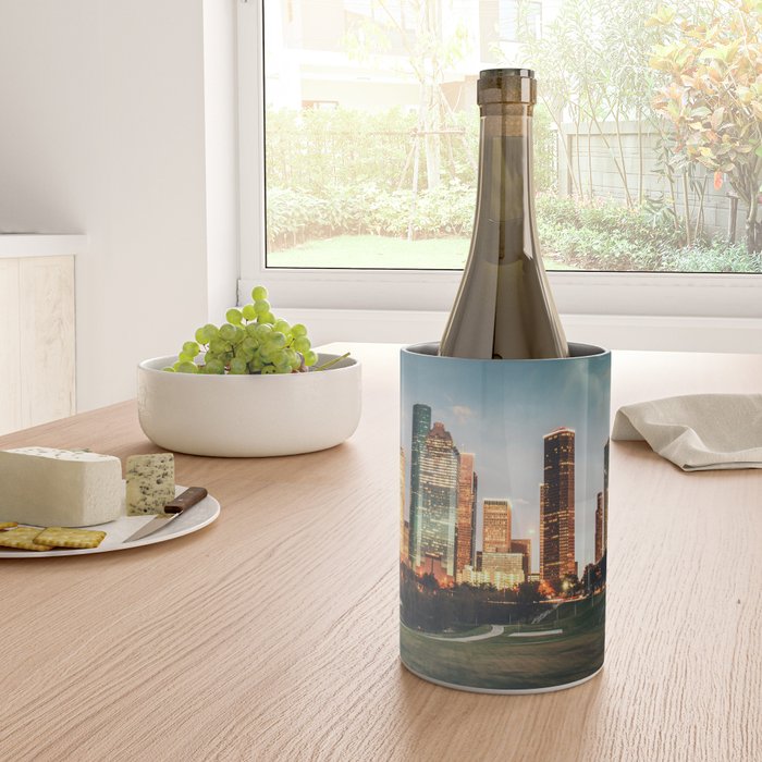 houston skyline Wine Chiller Gallery Image 4