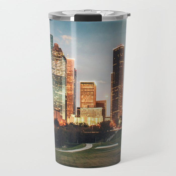 houston skyline Travel Mug Gallery Image 1