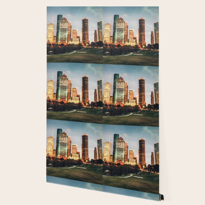 houston skyline Wallpaper Gallery Image 2