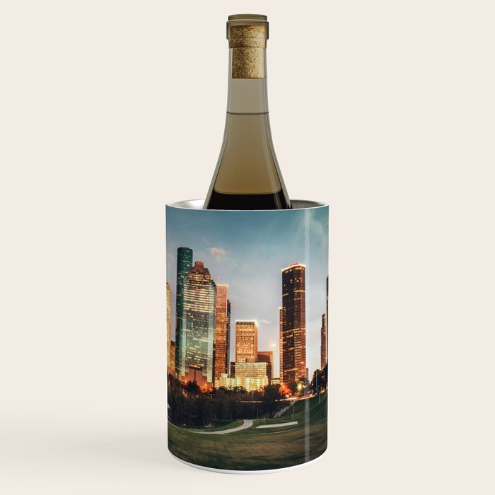 houston skyline Wine Chiller Gallery Image 1