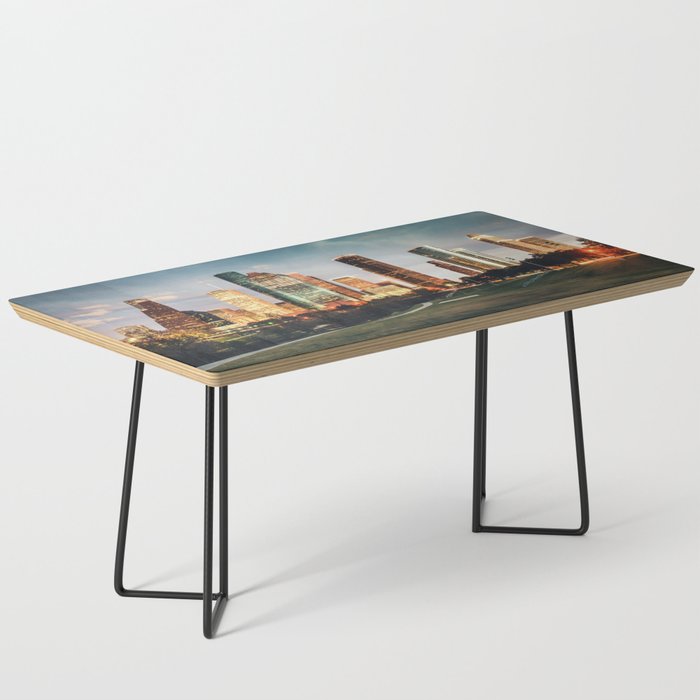 houston skyline Coffee Table Gallery Image 1