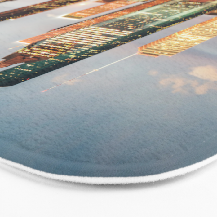 houston skyline Bath Mat Gallery Image 3