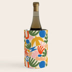Abstract organic nature shape art pattern Wine Chiller Gallery Image 3