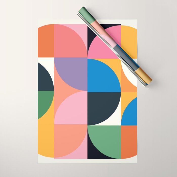 Modern Abstraction 10 Wrapping Paper Gallery Image 1