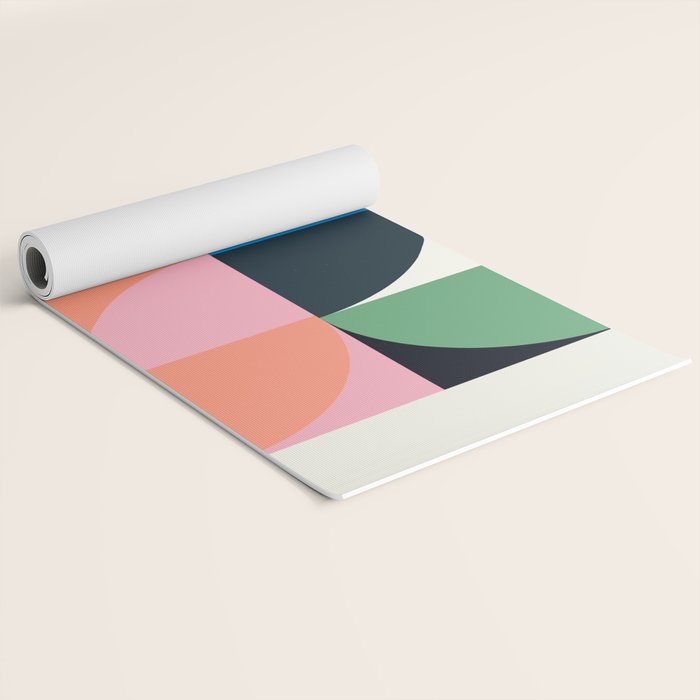 Modern Abstraction 10 Yoga Mat Gallery Image 2