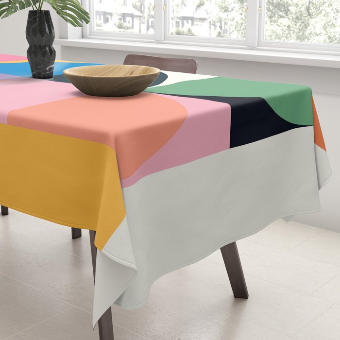 Modern Abstraction 10 Tablecloth Gallery Image 3