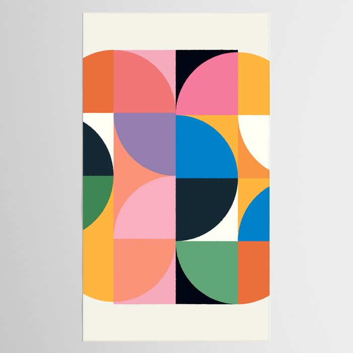 Modern Abstraction 10 Tablecloth Gallery Image 2