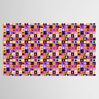 Geometric halloween mosaic pattern Tablecloth Gallery Image 2