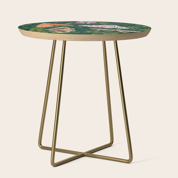 Moths and dragonfly Side Table Gallery Image 1