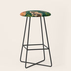 Moths and dragonfly Stool Gallery Image 1