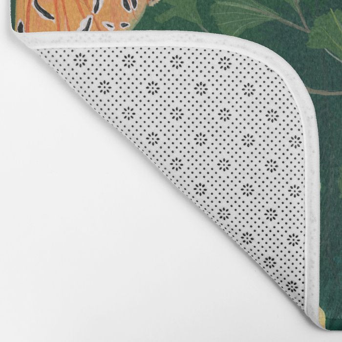 Moths and dragonfly Bath Mat Gallery Image 2