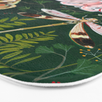 Moths and dragonfly Bath Mat Gallery Image 3