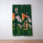 Moths and dragonfly Window Curtain Gallery Image 3