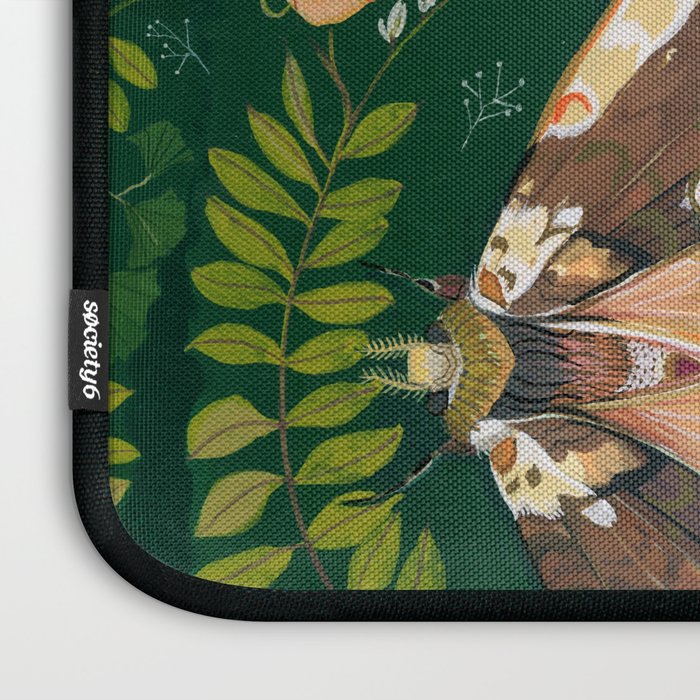 Moths and dragonfly Laptop Sleeve Gallery Image 3