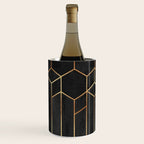 Black Hexagons Wine Chiller Gallery Image 3