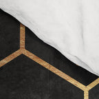Black Hexagons Comforter Gallery Image 4