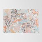 Colorful Wild Cats Rug Gallery Image 2
