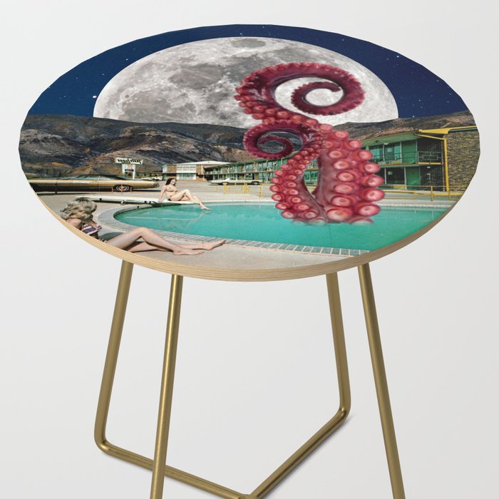 Octopus in the pool Side Table Gallery Image 2