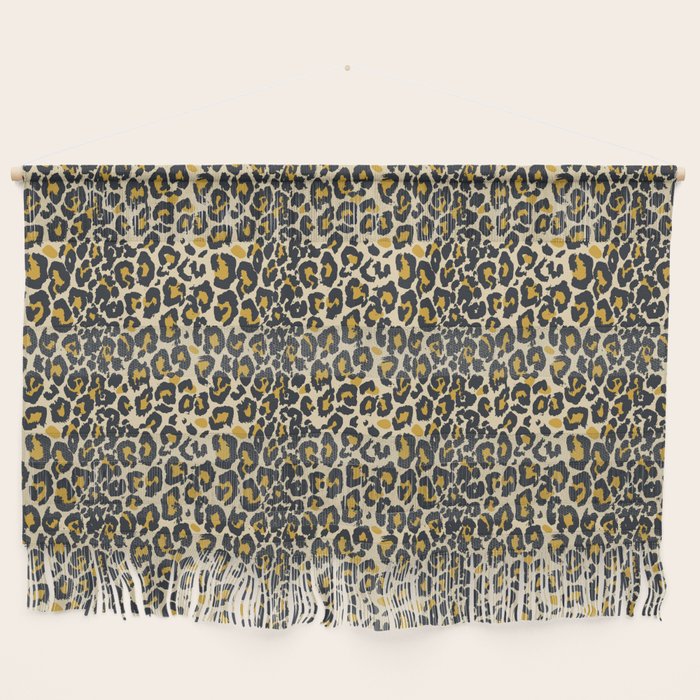 Tan 00s Leopard Wall Hanging