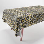 tan 00s leopard Tablecloth Gallery Image 1