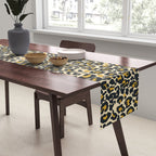 tan 00s leopard Table Runner Gallery Image 2