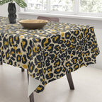 tan 00s leopard Tablecloth Gallery Image 3