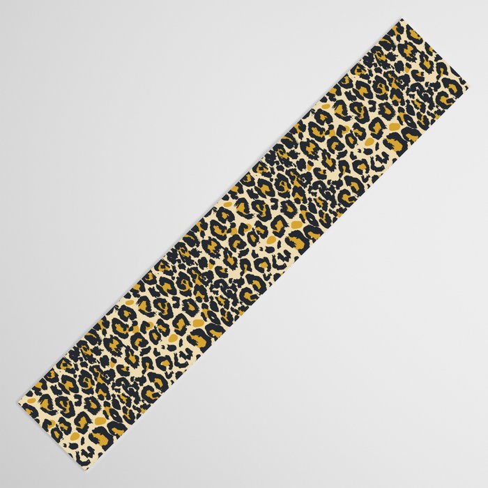 tan 00s leopard Table Runner Gallery Image 3