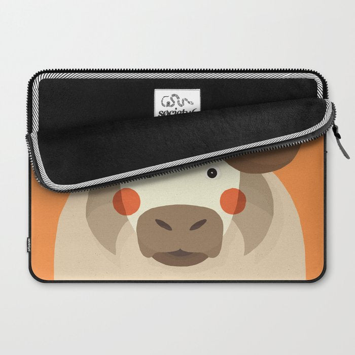 Cape Buffalo, Animal Portrait Laptop Sleeve Gallery Image 2