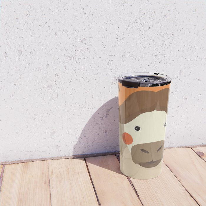 Cape Buffalo, Animal Portrait Travel Mug Gallery Image 4