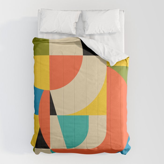 Geometric Figurative Comforter Gallery Image 6