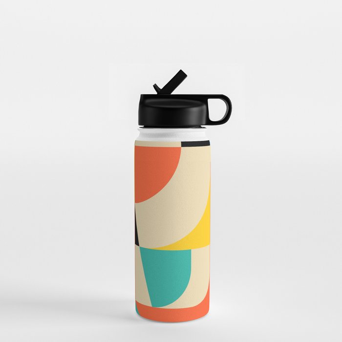 Geometric Figurative Water Bottle Gallery Image 1