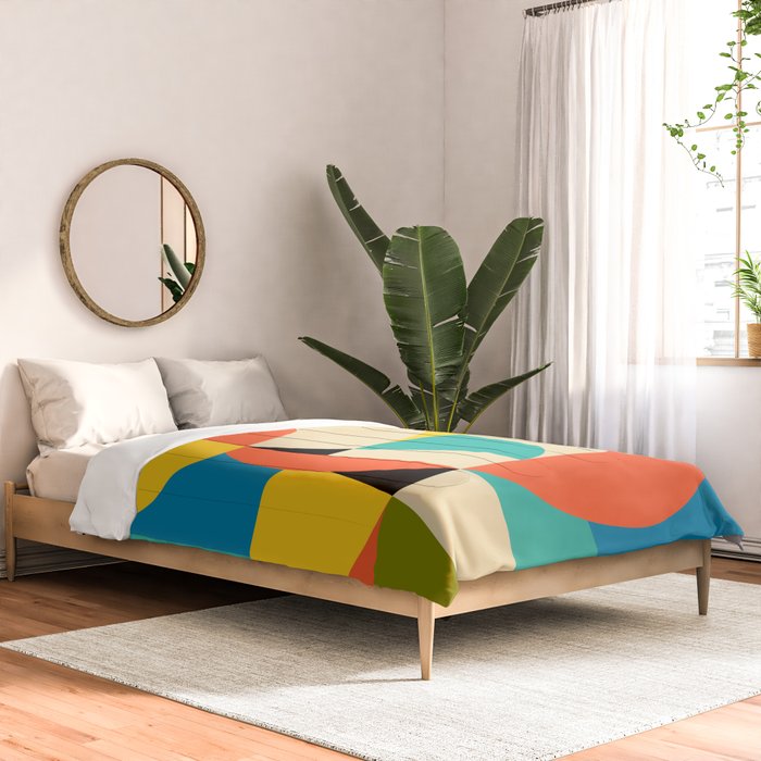 Geometric Figurative Comforter Gallery Image 2