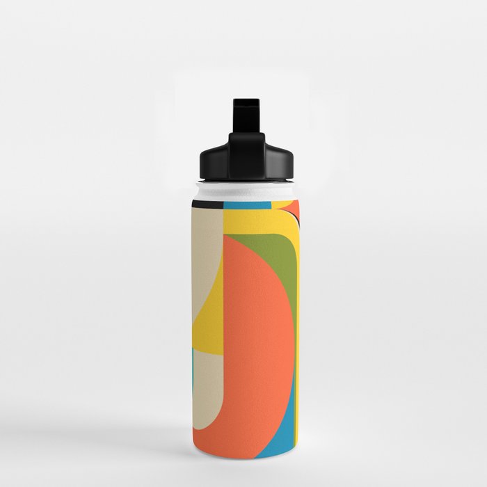 Geometric Figurative Water Bottle Gallery Image 2