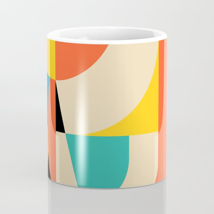 Geometric Figurative Coffee Mug Gallery Image 4