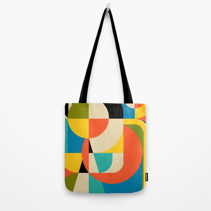 Geometric Figurative Tote Bag Gallery Image 2