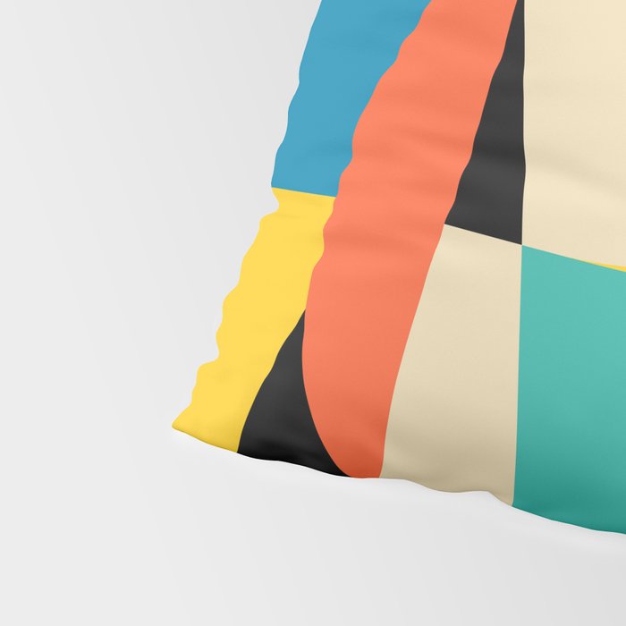 Geometric Figurative Pillow Sham Gallery Image 4