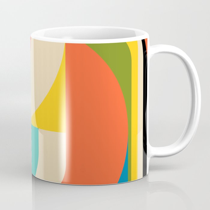Geometric Figurative Coffee Mug Gallery Image 1
