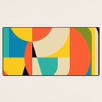 Geometric Figurative Desk Mat Gallery Image 3