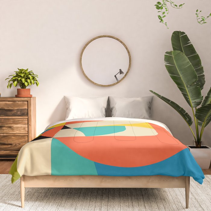 Geometric Figurative Comforter Gallery Image 3